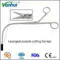 Throat Instruments Laryngeal Pustule Cutting Scissors